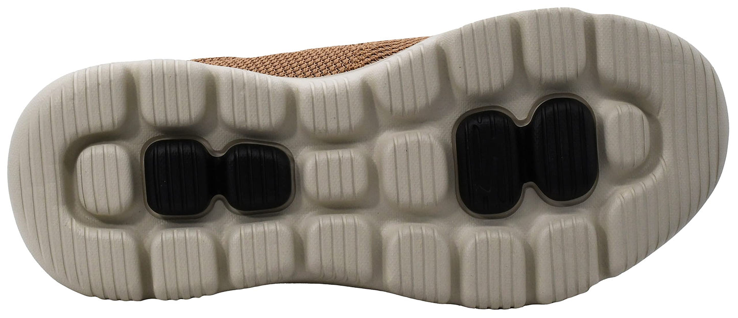 Skechers Men's GO Walk Evolution Ultra-Impeccable Sneaker, Brown/Black, 10.5 X-Wide