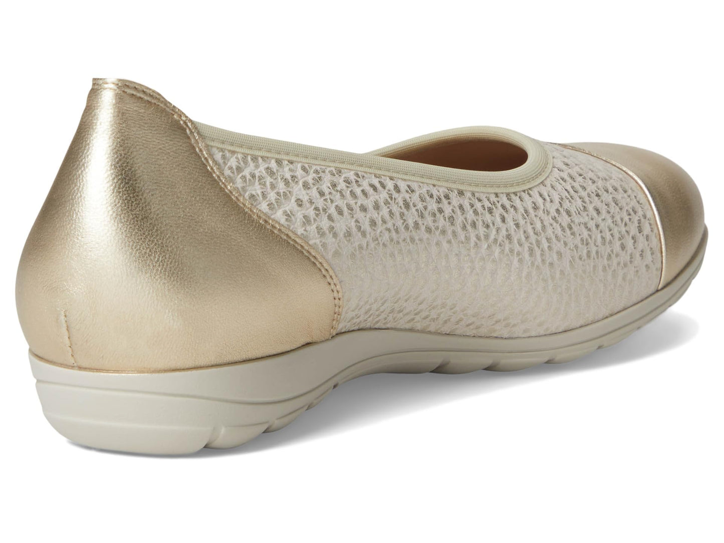 Mephisto Women's Erika 1 Ballet Flat, Light Sand Charm, 6.5