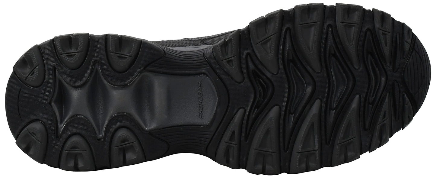 Skechers Men's Afterburn Wonted Memory Fit Slip-On Trainer, Charcoal, 10 M US