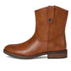 FRYE AND CO. Womens Kellie Button Short Cognac 7.5 Medium