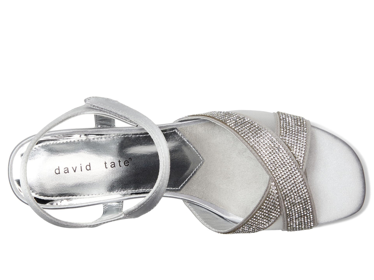 David Tate Women's Holiday Silver 9 Medium