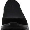Skechers mens Equalizer Persistent Ballet Flat, Black, 7.5 US