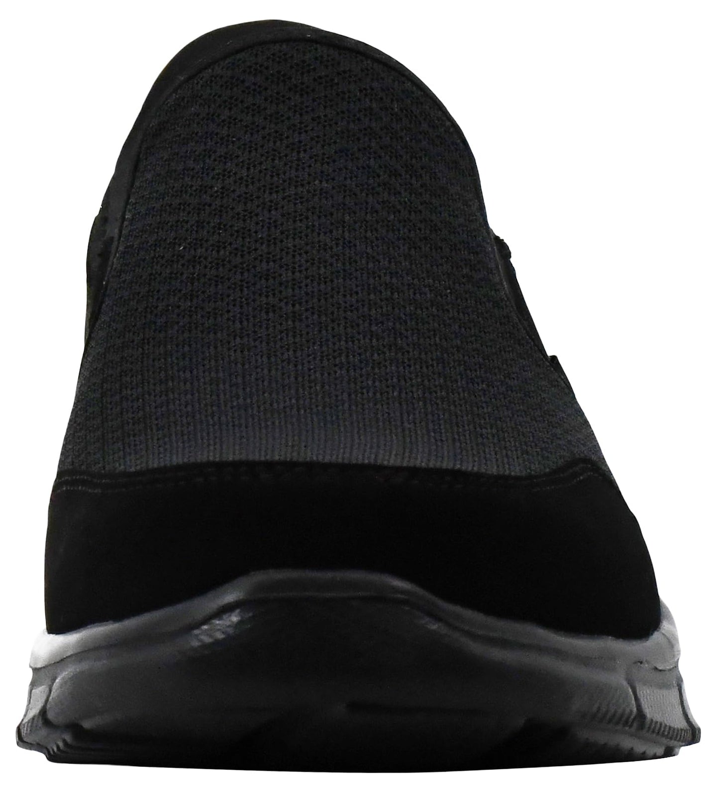 Skechers mens Equalizer Persistent Ballet Flat, Black, 7.5 US