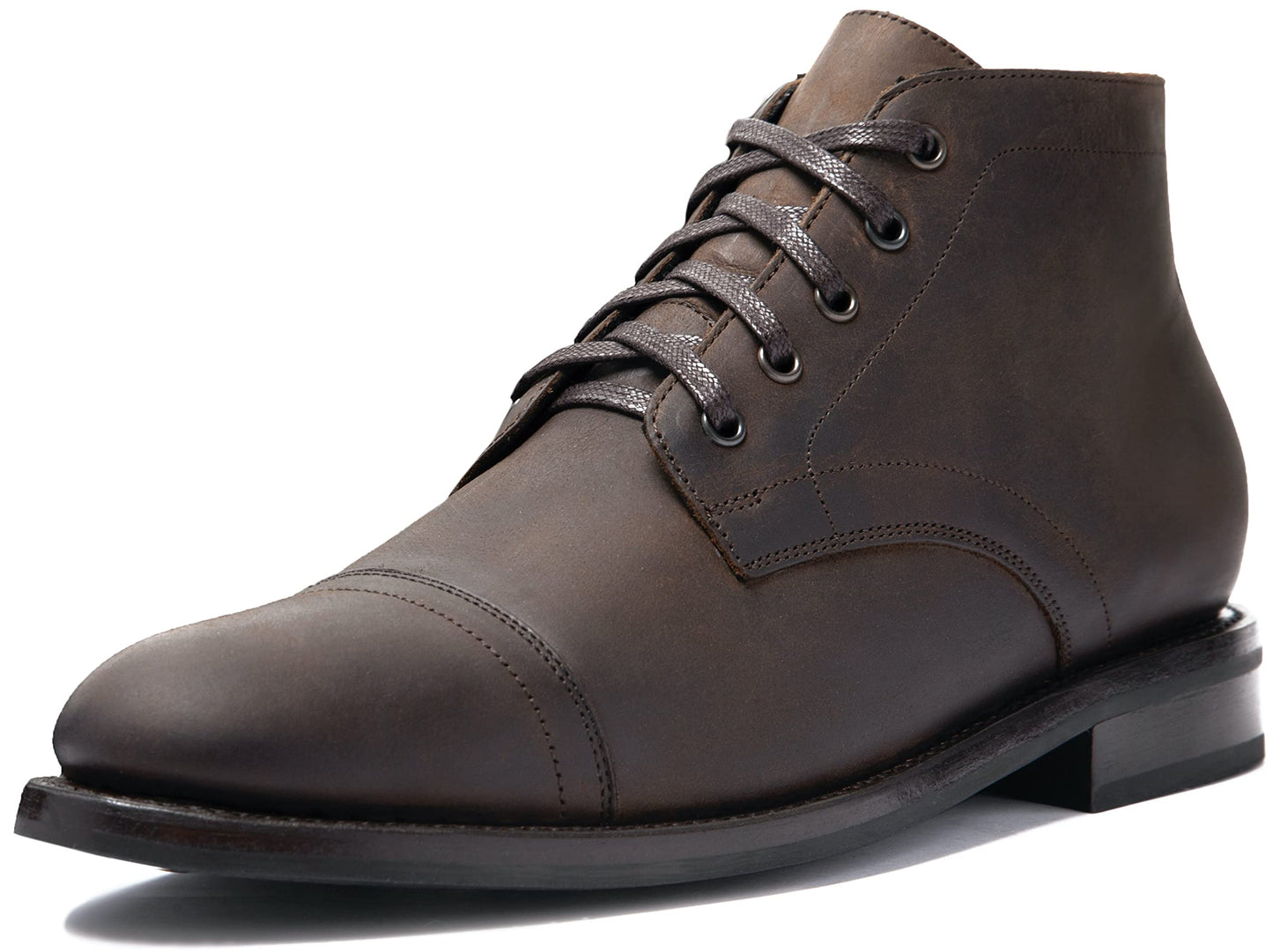 Thursday Boot Company Men's Cadet Cap Toe Boot, Tobacco, 6