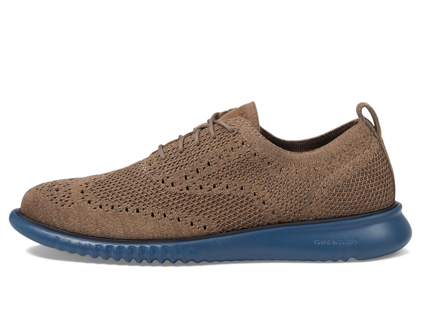 Cole Haan Mens 2.Zerogrand Stitchlite Oxford, Irish Coffee/Navy Blazer/Ensign Blue, 9 M US