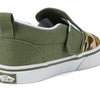 Vans T Slip-On V (Toddler/Little Kid) Sneaker, Painted Camo Green/Multi, 9.5 US Unisex