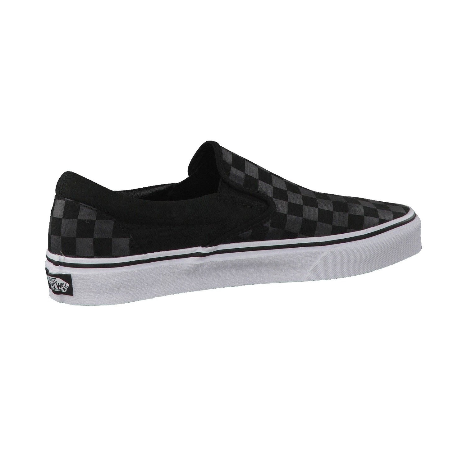 Vans Classic, Unisex-Adults' Slip-On Shoes, Black/Checkerboard, 9.5 UK