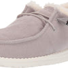 Hey Dude Women's Wendy Chambray | Women's Shoes | Women's Lace Up Loafers | Comfortable & Light-Weight, Grey, 12, Grey, 10 UK