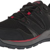 Propét Men's Vercors Waterproof Hikers, Black/Red, 12 X-Wide US