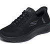 Skechers Women's Go Walk Flex Hands Free Slip-Ins - Grand Entry Sneaker, Black, 13 Wide US