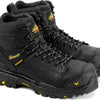 Thorogood Infinity FD 6” Waterproof Composite Toe Work Boots for Men Made with Premium Full-Grain Leather and Slip-Resistant Anti-Fatigue Outsole; EH Rated, Black - 10 M US