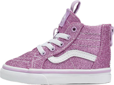 Vans - Toddlers Sk8-Hi Zip Shoes, Color Lilac, Size: 4 M US Toddler