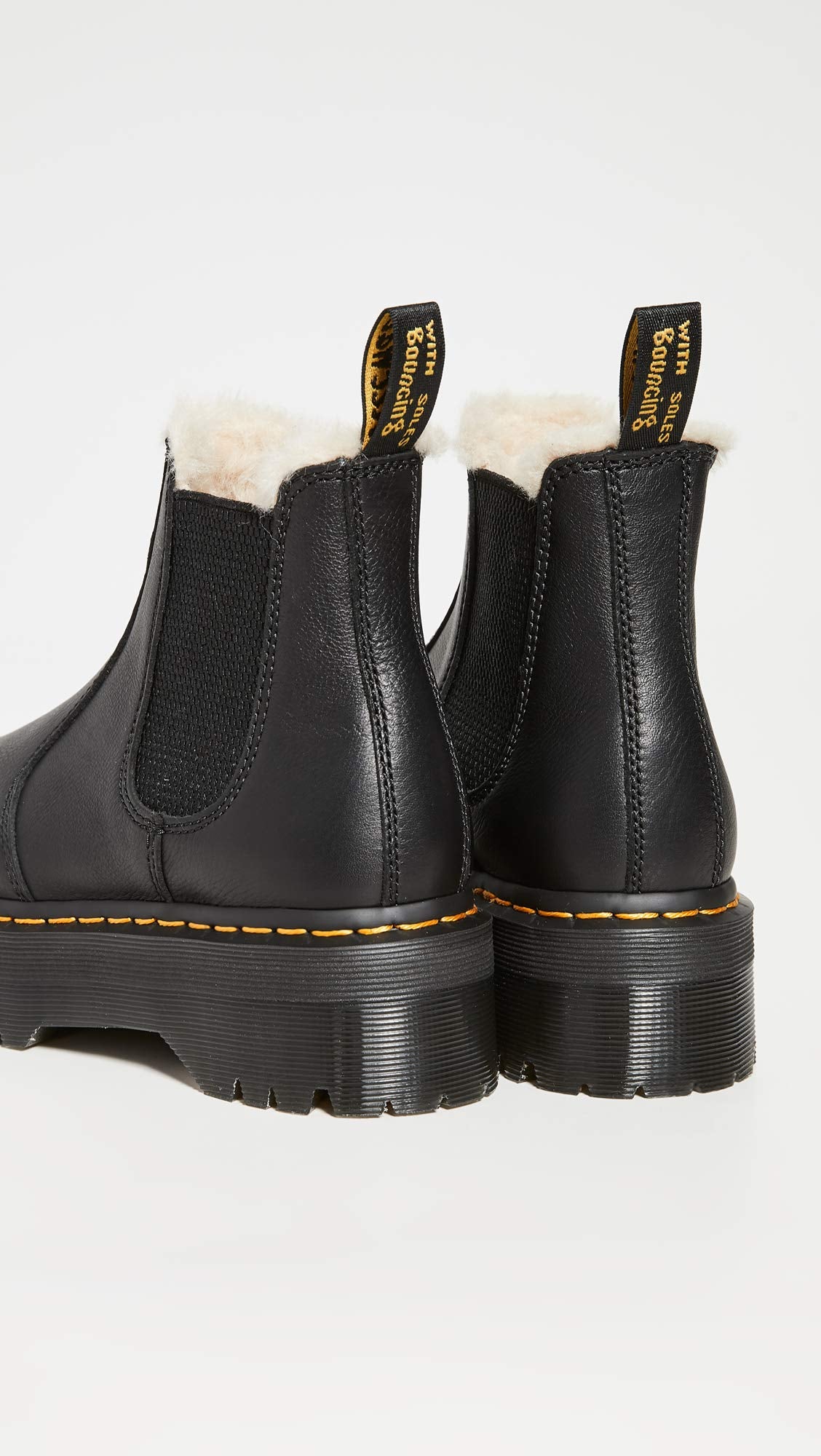 Dr. Martens Women's 2976 Quad FL Boots, Black, 8 Medium US