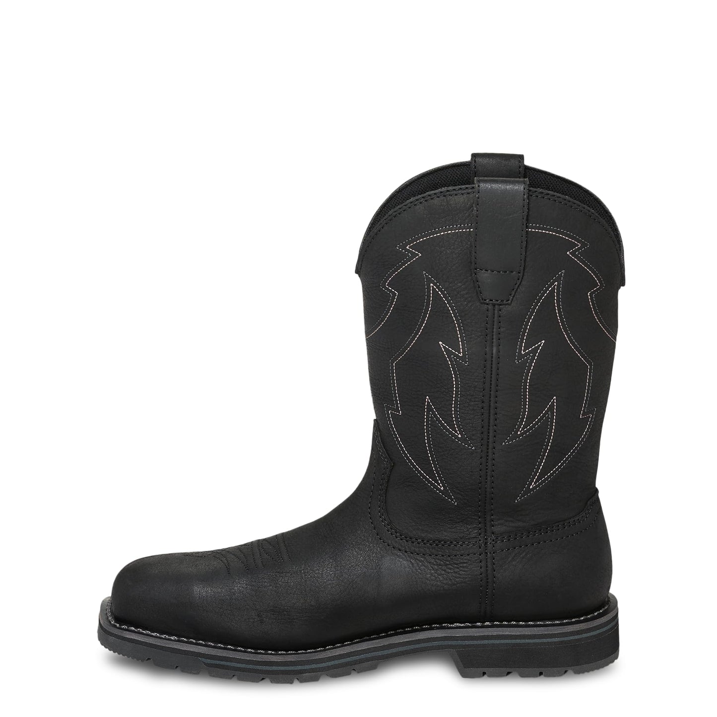 Irish Setter, Kittson, Men's, 11", Waterproof, Steel Safety Toe, Work Boot, Black, 8.5 EE (Wide)