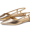 Michael Kors Veronica Flex Flat Pale Gold 9 M