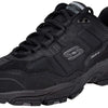 Skechers Men's Vigor 2.0 Trait Memory Foam Sneaker, Black/Black, 8.5 W US