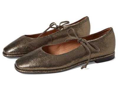 Madewell Normani Lace-Up Mary Jane Shoes for Women - Round Toe Silhouette with Leather Construction, and Durable Shoes Petter Multi 5.5 M