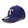 New Era MLB Texas Rangers NEO 39Thirty Stretch Fit Cap, Blue, Large/X-Large