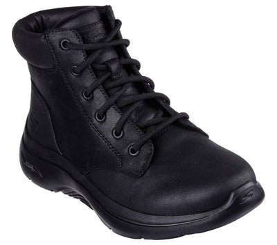 Skechers Women's On-The-Go Go Walk Arch Fit 2.0 - Mountain View, Black/Black, 6.5