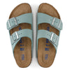 Birkenstock Arizona Soft Footbed Faded Aqua Nubuck EU 36 (US Women's 5-5.5) Narrow