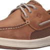 Sperry Top-Sider Men's Gamefish 3-Eye Boat Shoe, Dark Tan, 8 M US