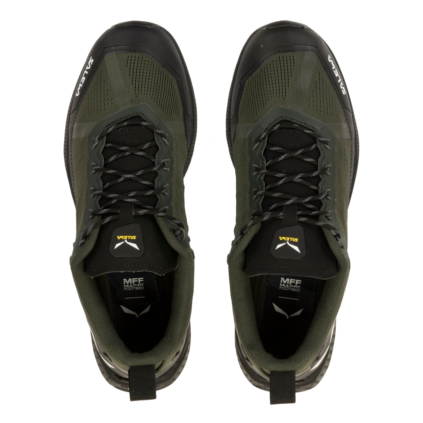 Salewa Men's Pedroc Air Lightweight Breathable Trekking & Hiking Shoe - Dark Olive/Black - 11