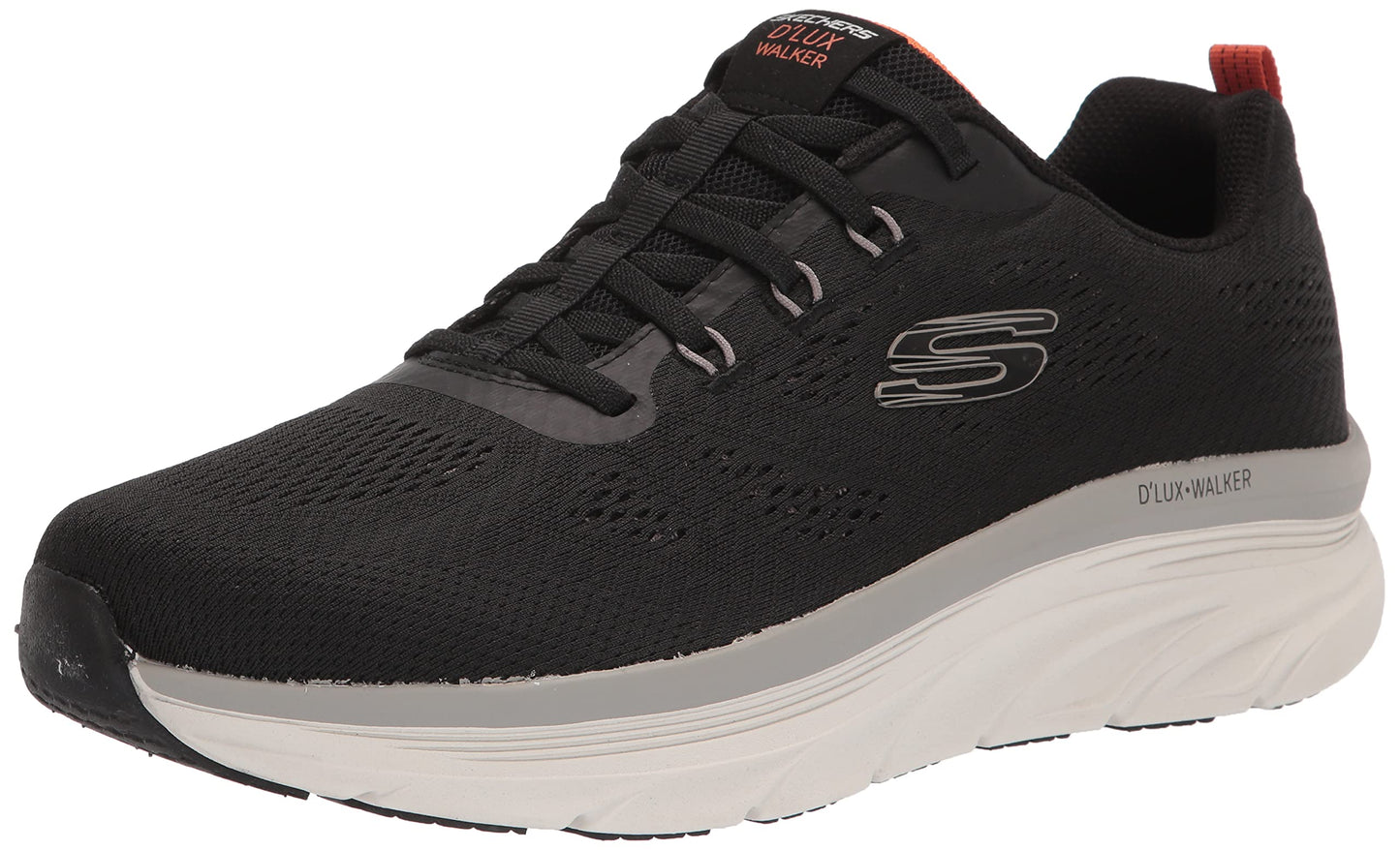 Skechers Men's Skechers Men's D'lux Walker Commuter, Black, 10