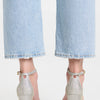 Stuart Weitzman Nudist Curve 75 Block Platino 9.5 B