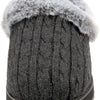 Skechers BOBS Women's Keepsakes - Ice Angel Slipper, Charcoal, 10 M US