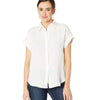 Lauren Ralph Lauren Linen Dolman-Sleeve Shirt White MD