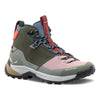 Salewa Women's Puez Mid Powertex Waterproof Trail Boot for Hiking & Trekking - Dark Olive/Shadow - 7.5