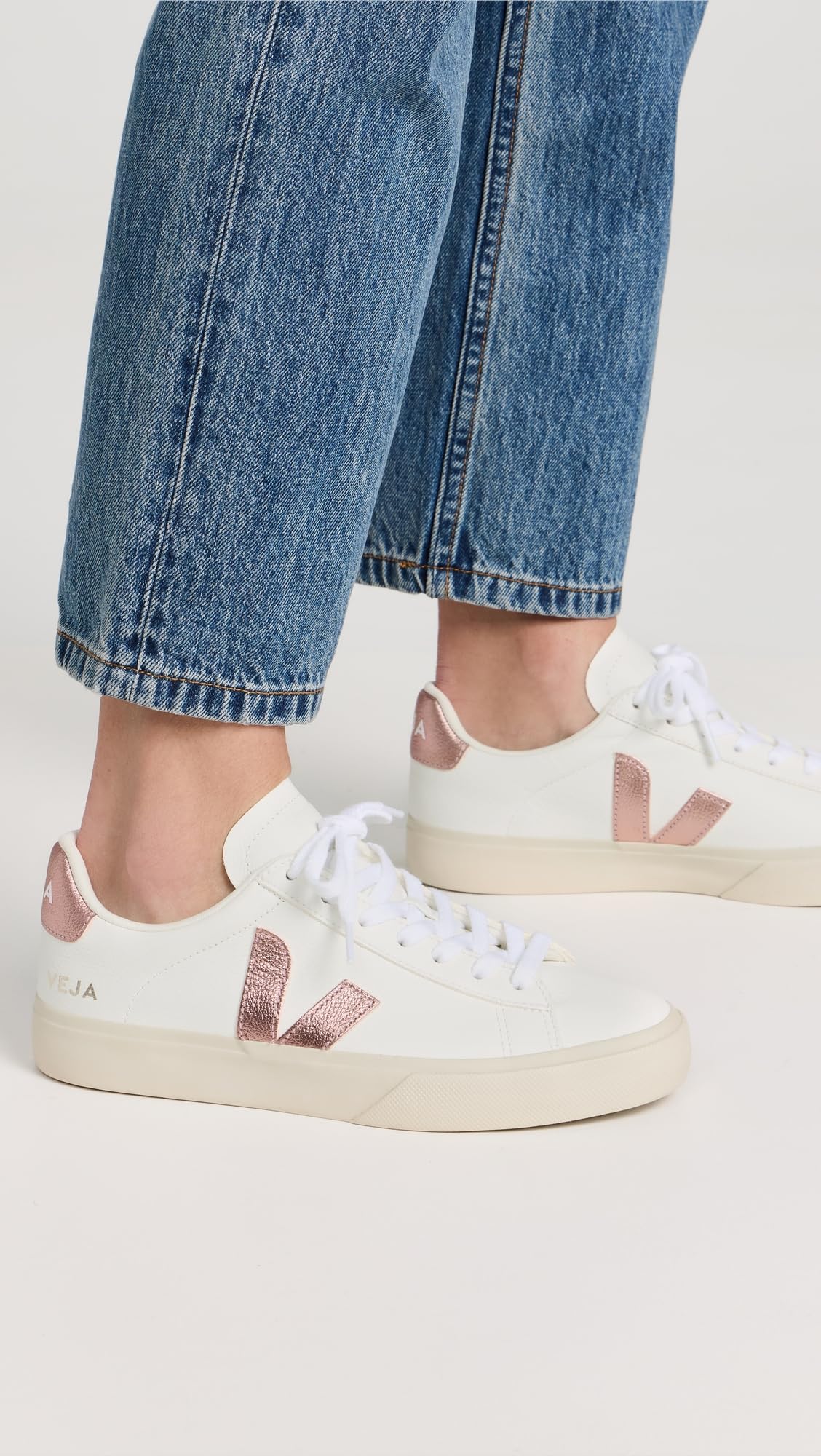 Veja Women's Campo Sneakers, Extra White Nacre, 8.5 Medium US