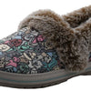 Skechers Womens Too Cozy Pooch Parade Slipper, Taupe Multi,9 M US