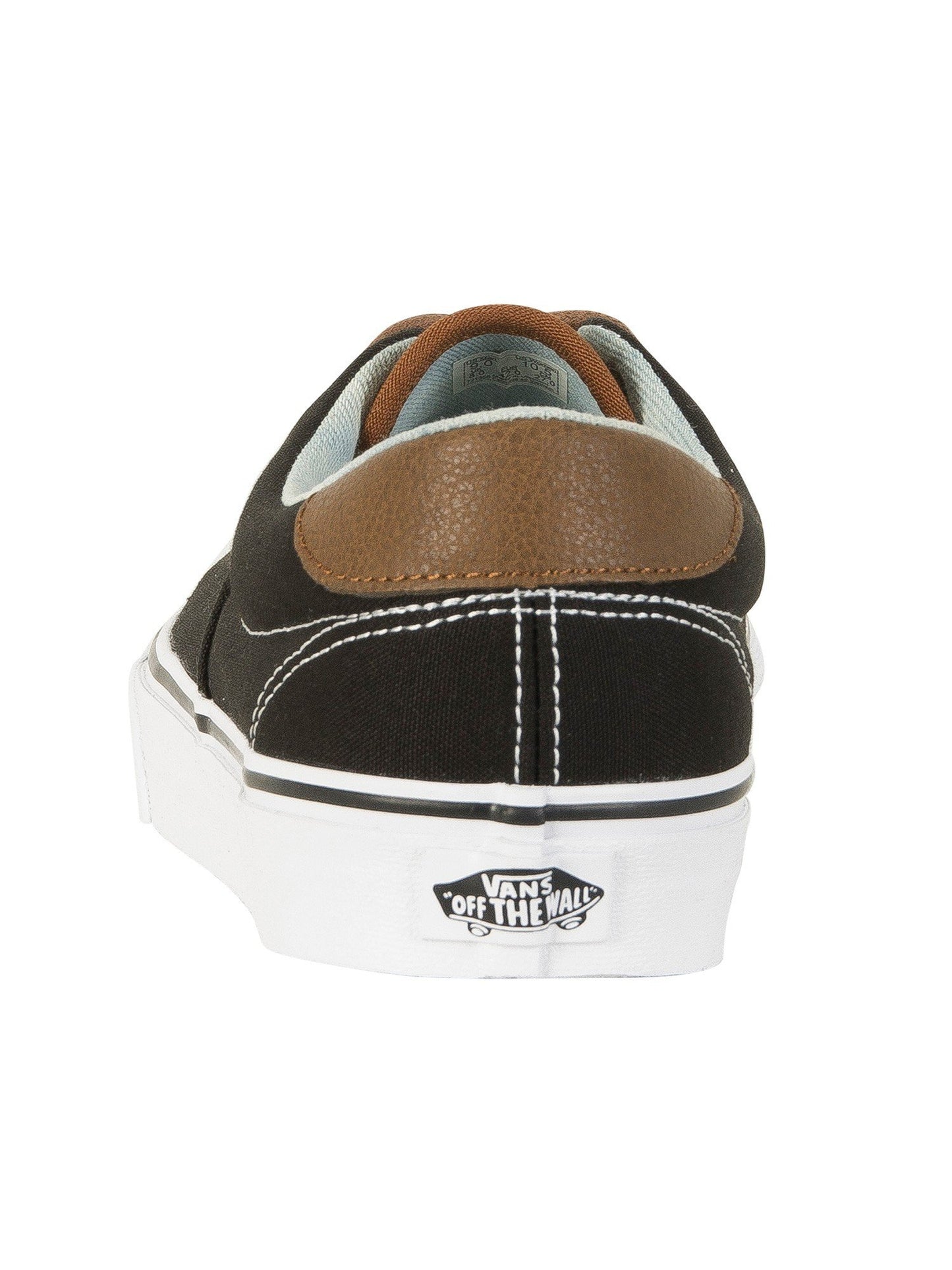 Vans Men's Low-Top Sneakers, Black / Acid Denim, 12 Women/10.5 Men