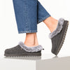 Skechers BOBS Women's Keepsakes - Ice Angel Slipper, Charcoal, 7 M US