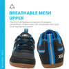 Xero Shoes Prio Youth | Black/Blue, Size 1