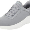 Skechers Men's Hands Free Slip-ins Skechers Bobs Squad Chaos - Daily Hype, Grey, 15 Wide