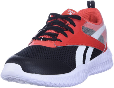 Reebok Boys Flexagon Energy 3.0 Cross Trainer, Black/Dynamic Red/White, 2 Medium US (Little Kid)