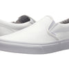 Vans Men's Classic Slip On, (Classic Tumble) True White, Size 10
