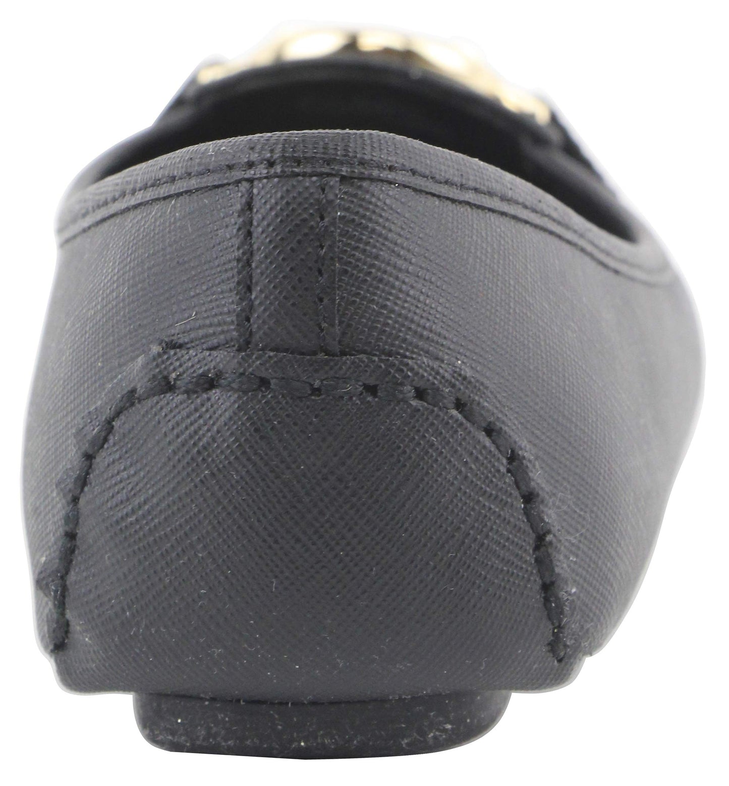Michael Kors Women's Fulton Moccasin (Black, Numeric_7)