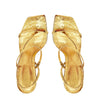 Schutz Women's Heloise High Gold 7.5 Medium