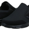 Skechers Sport Men's Equalizer Persistent Slip-On Sneaker, Black, 13 M US