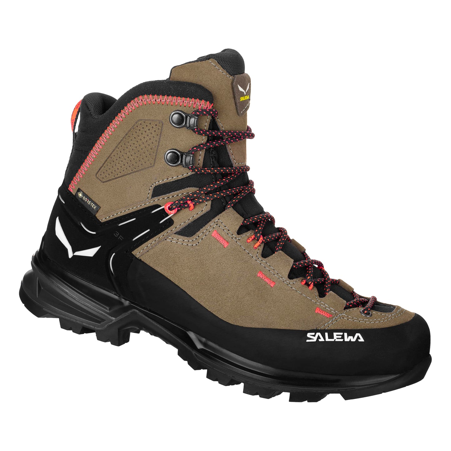 Salewa Women's Mountain Trainer 2 Mid Gore-Tex Waterproof GTX Hiking Boot - Bungee Cord/Black - 9.5