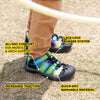KEEN Unisex-Child Newport H2 Closed Toe Water Sandals,Steel Grey/Black,6 Big Kid