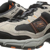 Skechers Sport Men's Vigor 2.0 Trait Memory Foam Sneaker, Taupe/Black, 11 M US