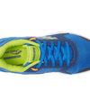 Saucony Wind 2.0 Running Shoe, Blue/Green, 2 Wide US Unisex Big_Kid
