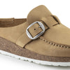 Birkenstock Womens Clogs Buckley Latte Cream Nubuck 39 N EU