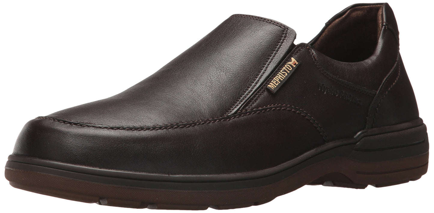 Mephisto Men's Davy Slip On Shoes Dark Brown Leather 13 M US