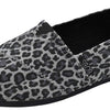 Skechers BOBS Women's Plush-Hot Spotted Black/Charcoal Slip-On 6 M US
