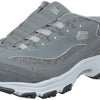 Skechers D'Lites A New Leaf Womens Slip On Sneaker Clogs Gray/White 9